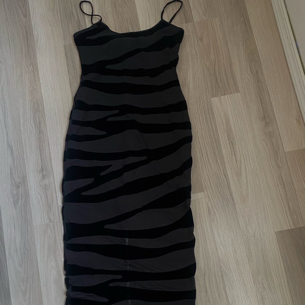 Maxi slim dress